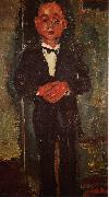 Chaim Soutine Portrait of a Man  fgdfh oil painting on canvas